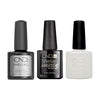 CND - Shellac Xpress5 Combo - Base, Top & All Frothed Up (0.25 oz) - Gel Polish - Nail Polish at Beyond Polish
