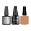 CND - Shellac Xpress5 Combo - Base, Top & Running Latte (0.25 oz) - Gel Polish - Nail Polish at Beyond Polish