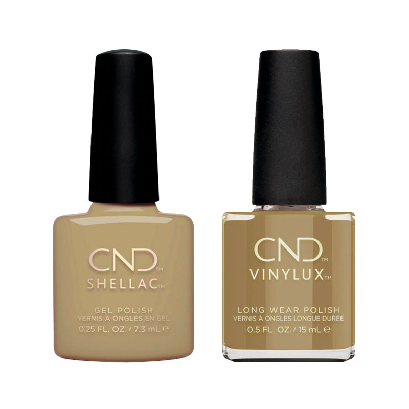 CND - Shellac & Vinylux Combo - Gilded Sage - Gel & Lacquer Polish - Nail Polish at Beyond Polish