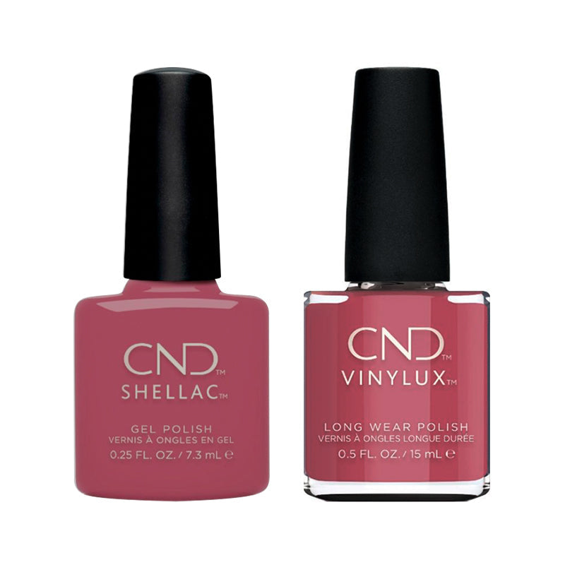 CND - Shellac & Vinylux Combo - Rose-mance - Gel & Lacquer Polish - Nail Polish at Beyond Polish