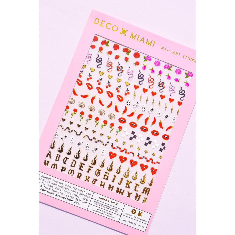 Deco Beauty - Nail Art Stickers - Sugar & Spice - Nail Art - Nail Polish at Beyond Polish