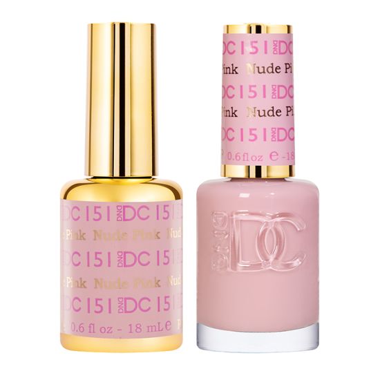 DND - DC Duo - Nude Pink - #151 - Gel & Lacquer Polish - Nail Polish at Beyond Polish