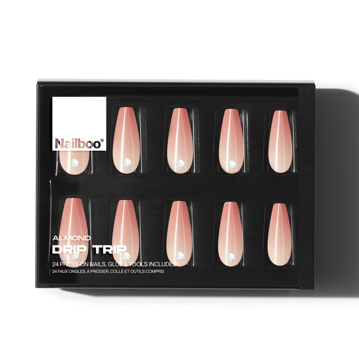 Nailboo - Press On Nails - Drip Trip - #0006 - Nail Extensions - Nail Polish at Beyond Polish