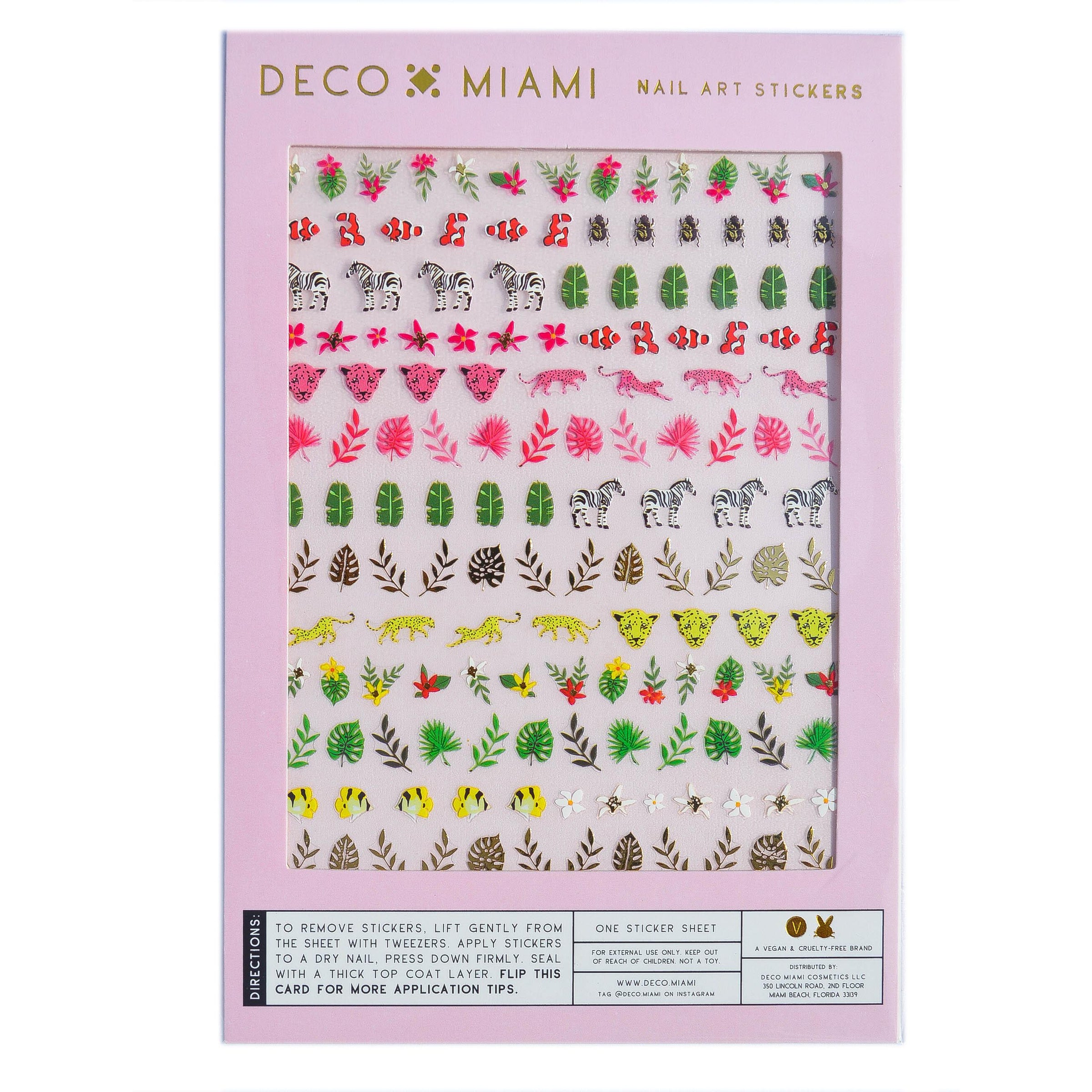 Deco Beauty - Nail Art Stickers - Tropique - Nail Art - Nail Polish at Beyond Polish