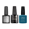 CND - Shellac Xpress5 Combo - Base, Top & Teal Time (0.25 oz) - Gel Polish - Nail Polish at Beyond Polish