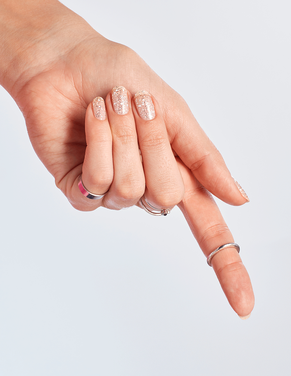 OPI Infinite Shine - Glitter To My Heart - #HRL32