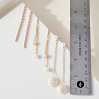 Pearl Dangling Earrings Set - Earrings - Nail Polish at Beyond Polish