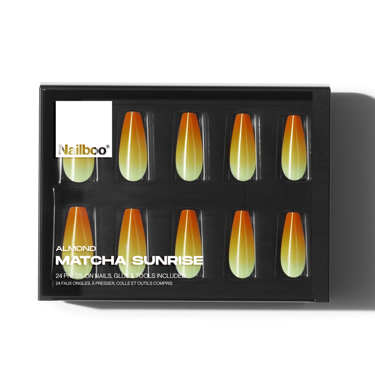Nailboo - Press On Nails - Matcha Sunrise - #0001 - Nail Extensions - Nail Polish at Beyond Polish