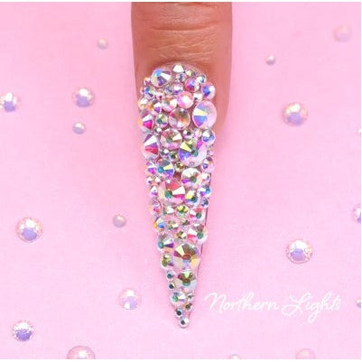 Kiara Sky Nail Art - Rhinestones - Northern Lights - Nail Art - Nail Polish at Beyond Polish