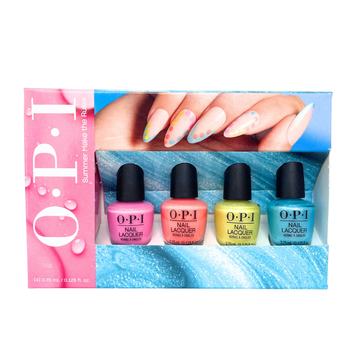 OPI - Nail Lacquer - Summer Make The Rules 4pc Mini Pack - Nail Lacquer - Nail Polish at Beyond Polish