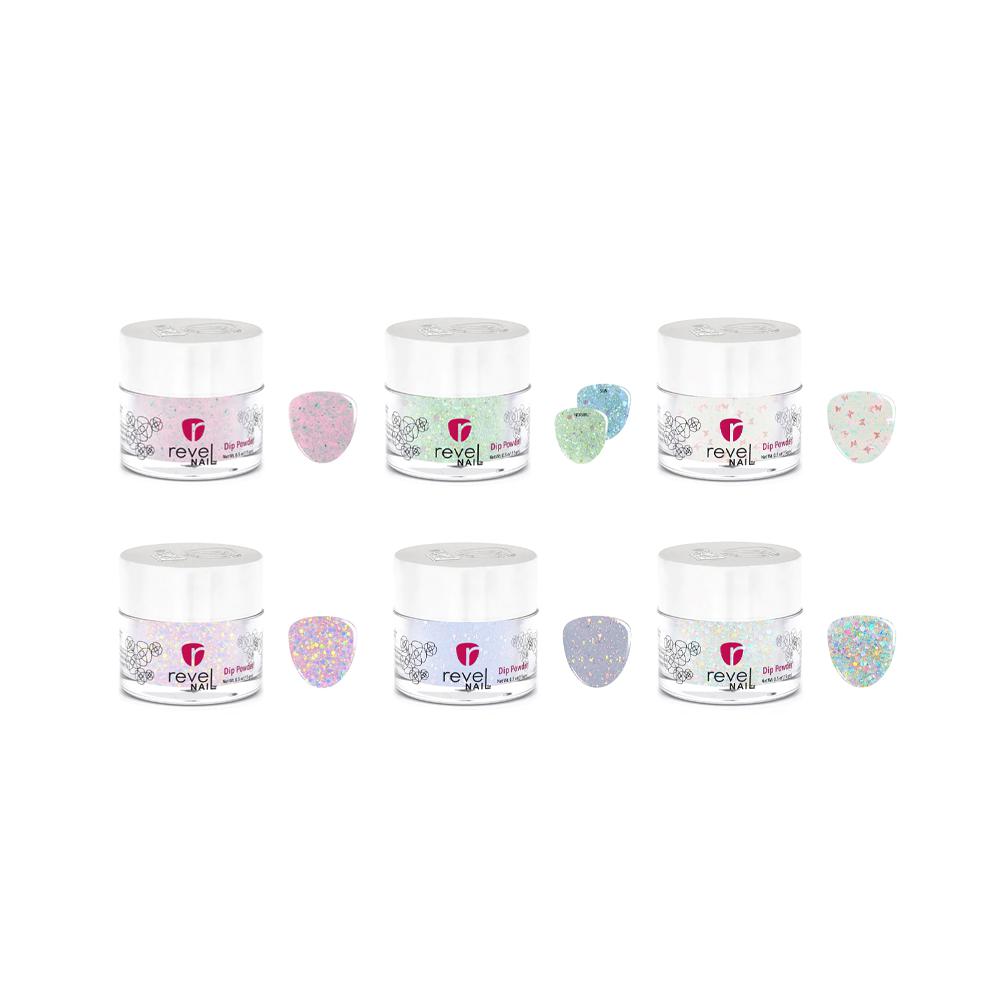 Revel Nail - Dip Powder Fairy Dust Collection - Dipping Powder - Nail Polish at Beyond Polish