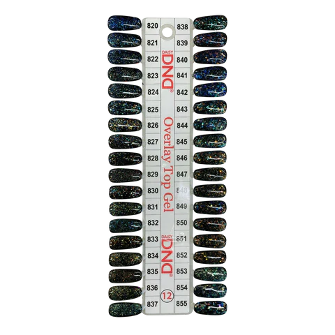 DND - Gel & Lacquer Swatch - Single #12 (Overlay Top Gel Collection) - Manicure & Pedicure Tools - Nail Polish at Beyond Polish