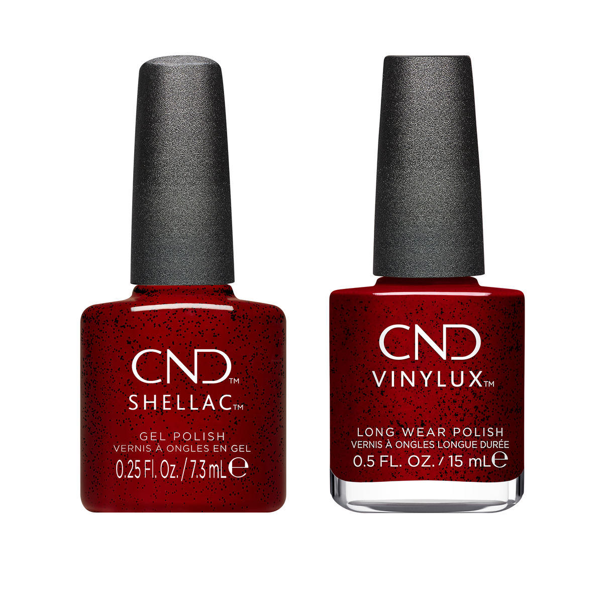 CND - Shellac & Vinylux Combo - Needles & Red - Gel & Lacquer Polish - Nail Polish at Beyond Polish