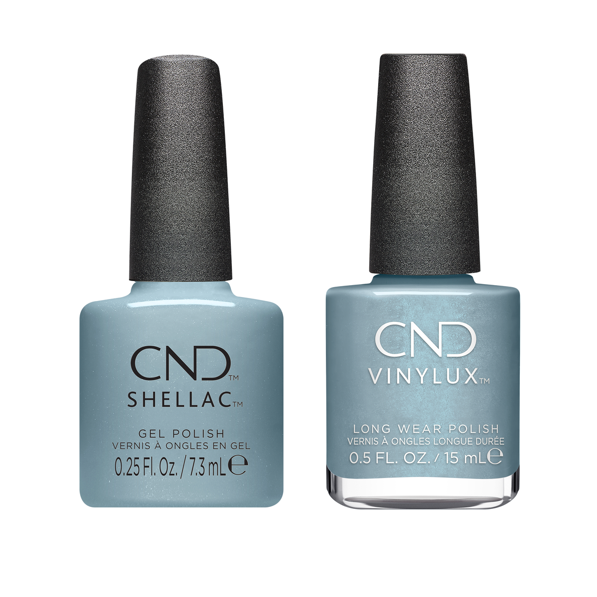 CND - Shellac & Vinylux Combo - Teal Textile - Gel & Lacquer Polish - Nail Polish at Beyond Polish