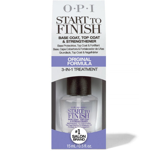 OPI Start To Finish 3-in-1 Treatment with Vitamin A & E - #NTT70 - Top & Base Coats - Nail Polish at Beyond Polish