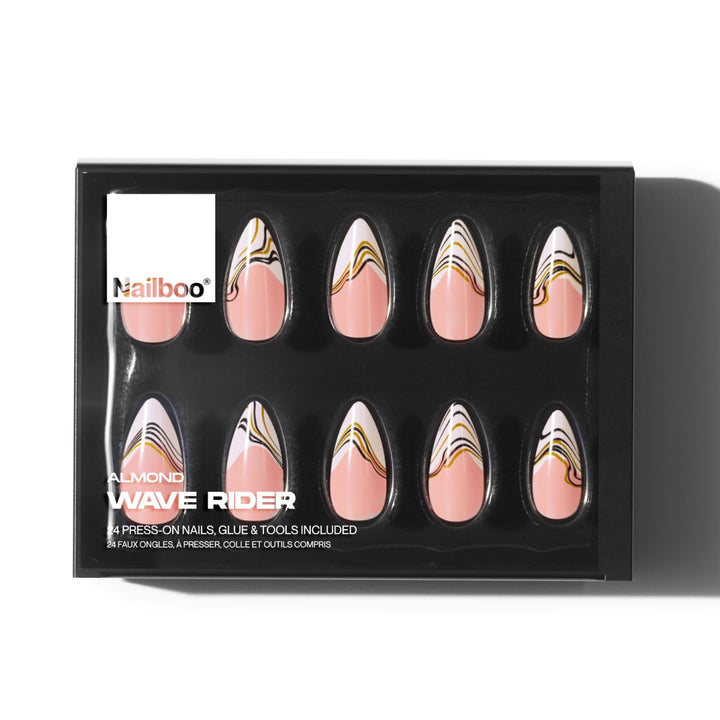 Nailboo - Press On Nails - Wave Rider - #0007 - Nail Extensions - Nail Polish at Beyond Polish